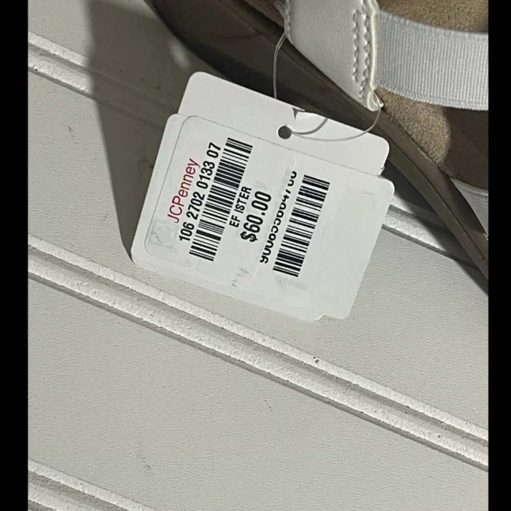 east 5th Ister Women’s Heeled Sandals White Sz 11 M MSRP $60 - Picture 9 of 12